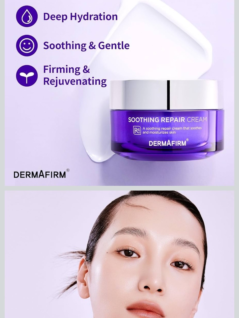 Dermafirm Soothing Repair Hydrating Face Cream R4 NEW IN BOX - Picture 3 of 3